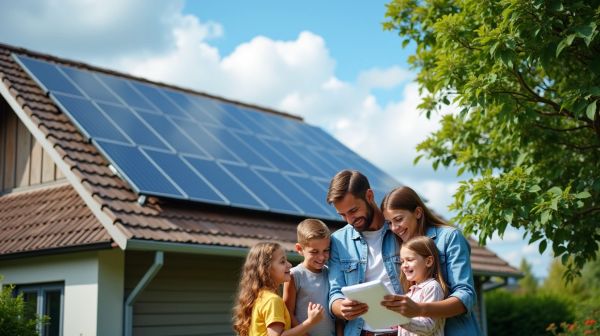 5 façons dont un panneau solaire photovoltaïque diminue les coûts électriques