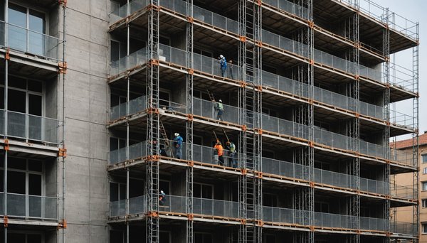 Échafaudage façadier : votre partenaire pour des chantiers réussis